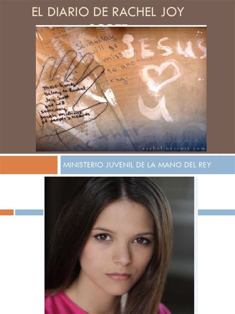 diario de rachel joy scott